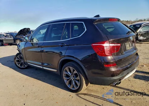 2016 BMW X3 xDrive28I from USA, damaged, VIN 5UXWX9C5XG0D77853